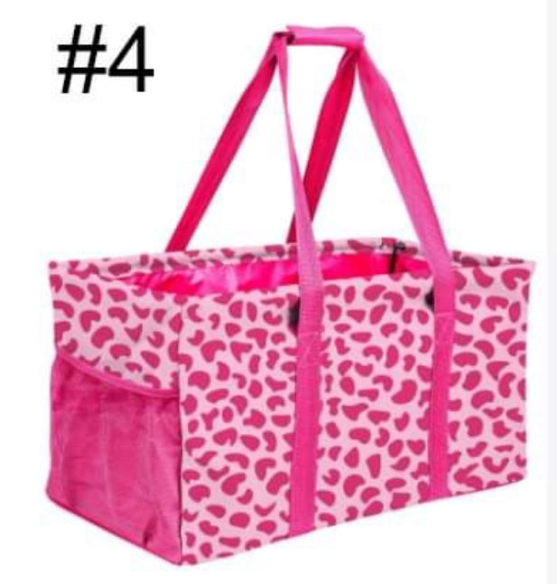 Lined utility totes