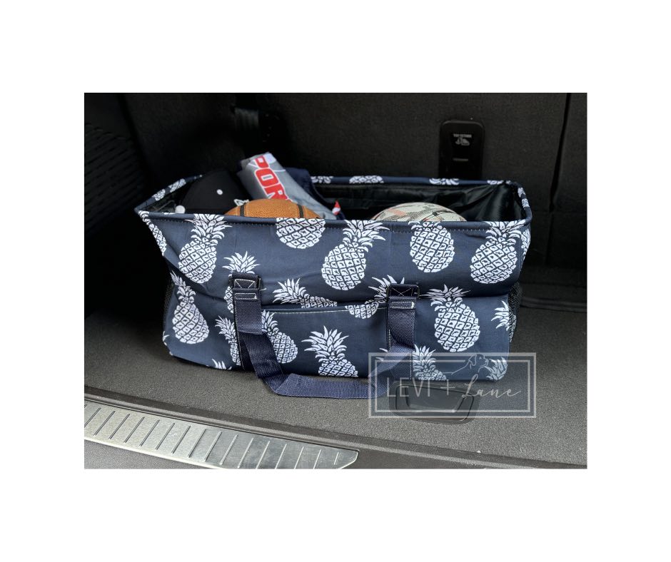 Lined utility totes