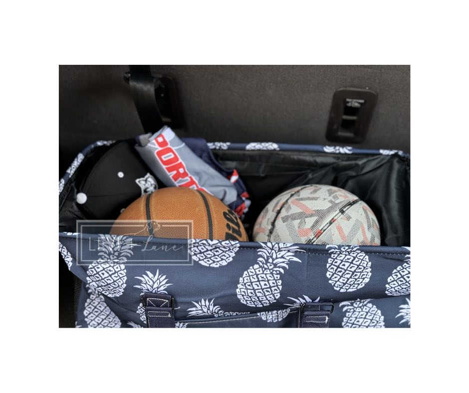 Lined utility totes