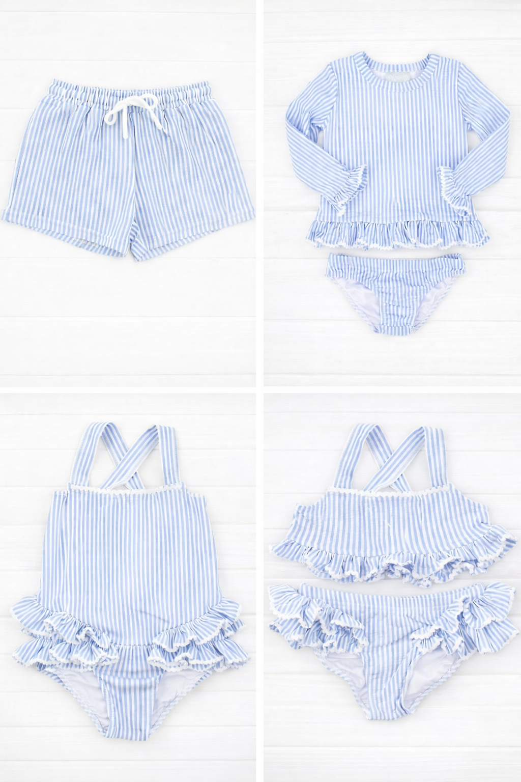Seaside Stripes Swim Collection