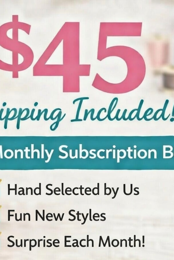Subscription Left VIP Monthly Subscription Box β Levi and Lane Blanks