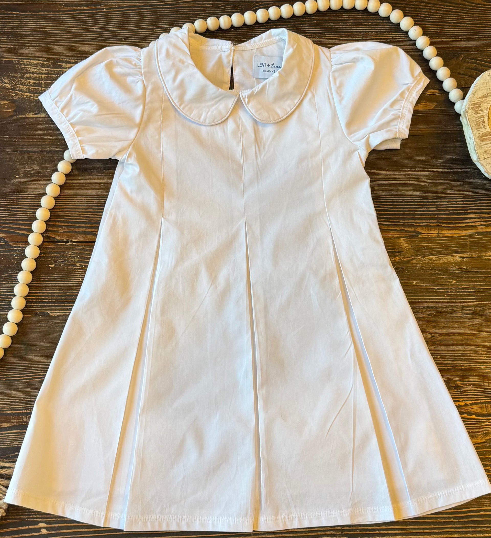 Embroidery-Ready Pleated Dress | Boutique Spring Classic Embroidery-Ready Pleated Dress | Boutique Spring Classic