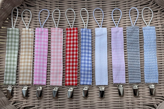 Blank Pacifier Clip